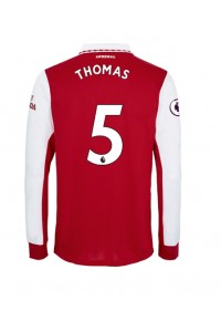 Fotbalové Dres Arsenal Thomas Partey #5 Domácí Oblečení 2022-23 Dlouhý Rukáv